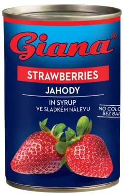 Giana Jahody ve sladkém nálevu