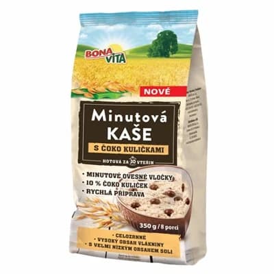 BONAVITA Minutové kaše s čoko kuličkami