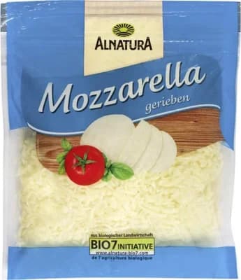 ALNATURA BIO Mozzarella strouhaná