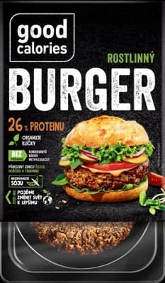 Good Calories Rostlinný burger, 2 ks