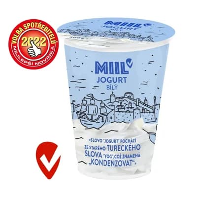 Miil Krémový jogurt bílý 3,7 % tuku