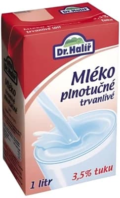 Dr. Halíř Trvanlivé plnotučné mléko (3,5%)