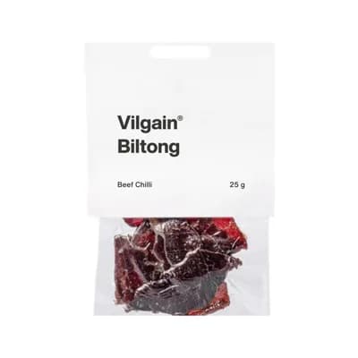 Vilgain Sušené hovězí maso biltong – chilli