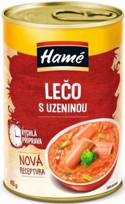 Hamé Lečo s uzeninou