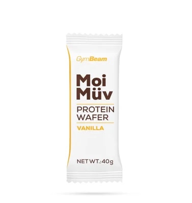 GymBeam MoiMüv Protein Wafer vanilka