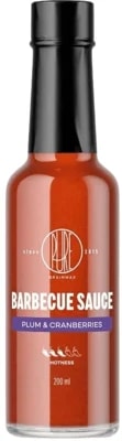BrainMax Pure Barbecue sauce - ananas/brusinka