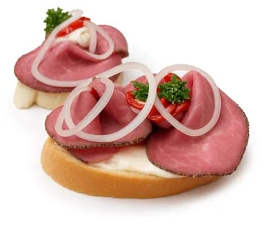 Lahůdky Palma Chlebíček prémium s roastbeefem, 2x90g