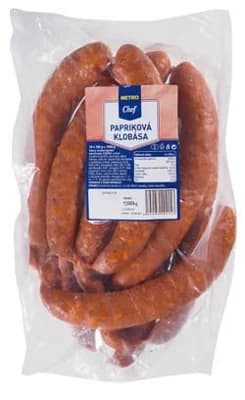 METRO Chef Klobása papriková chlaz. 10 x
