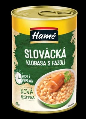 Hamé Slovácká klobása s fazolí