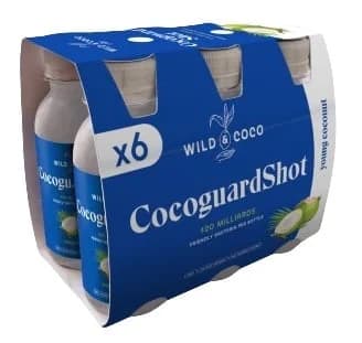 Wild & Coco BIO Cocoguard shot Young coconut (6×120 ml)