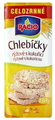 Racio Chlebíčky rýžové s kukuřicí