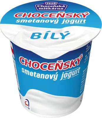 Choceňská Mlékárna Choceňský smetanový jogurt bílý