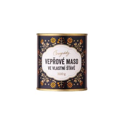 Čongrády Retro Vepřové maso ve vlastní šťávě