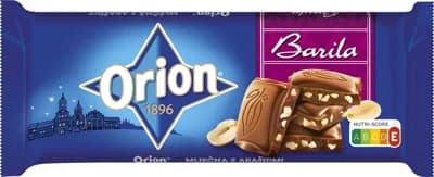 ORION Barila mléčná čokoláda s arašídy