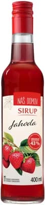 Náš Domov Jahodový sirup