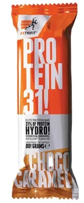Extrifit Hydro Protein Bar 31% - karamel/čokoláda