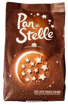 Mulino Bianco Pan di Stelle Kakaové sušenky s cukrovými hvězdičkami