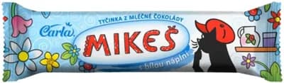 Carla Kocourek Mikeš Tyčinka z mléčné čokolády s bílou náplní