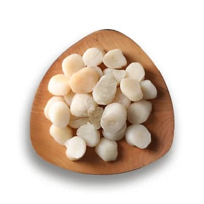 Mušle Sv. Jakuba (Hřebenatka) vyloupané