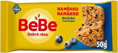 Opavia Cereální bochánek BeBe Dobré Ráno naměkko borůvka