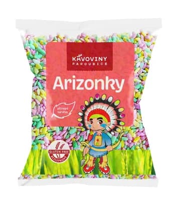 Kávoviny Arizonky ochucená pufovaná rýže loupaná