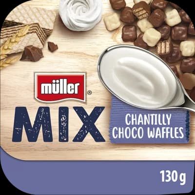 Müller MIX jogurt s čokoládovými oplatkami (5,6%)