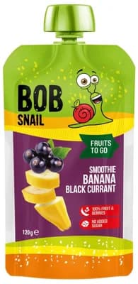 Šnek Bob Smoothie banán a černý rybíz
