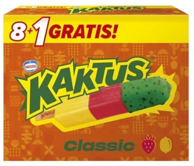 Kaktus Nanuky jahoda a citron multipack (9×45 ml)