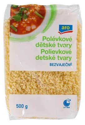 ARO Těstoviny polévkové bezvaječné dětské tvary