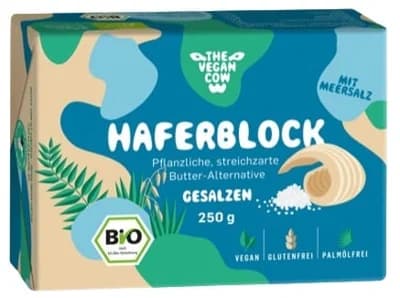 The Vegan Cow BIO Ovesný blok se solí