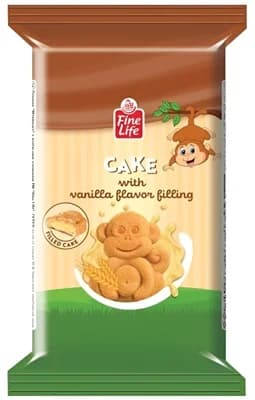 Fine Life Opička s náplní s vanilkovou příchutí