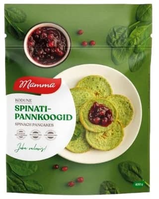 Mamma Tvarohové lívance se špenátem