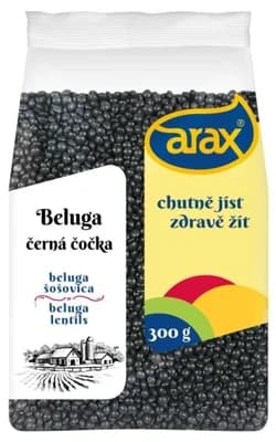 ARAX Čočka černá BELUGA