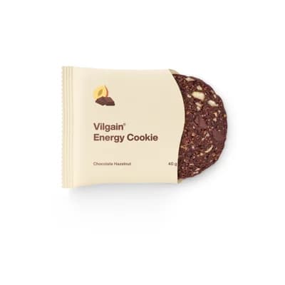 Vilgain Energy Cookie BIO – čokoláda s lískovými ořechy