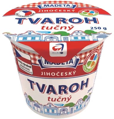 Madeta Jihočeský tvaroh tučný