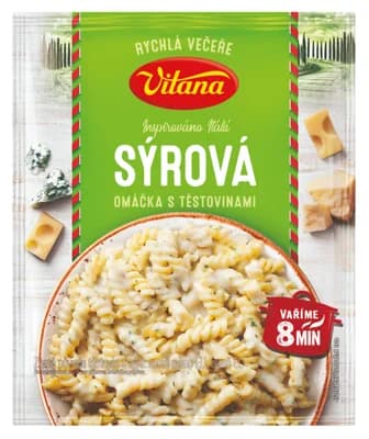Vitana Sýrová omáčka s těstovinami