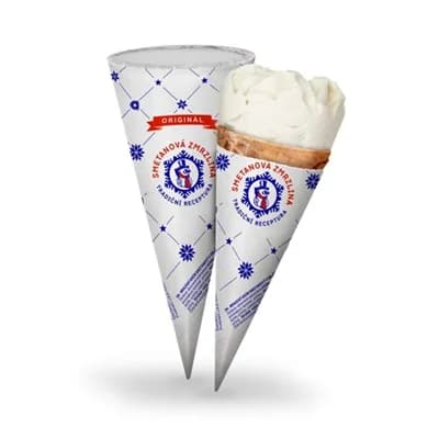 SMETANOVÁ ZMRZLINA kornout mraž. 30 x