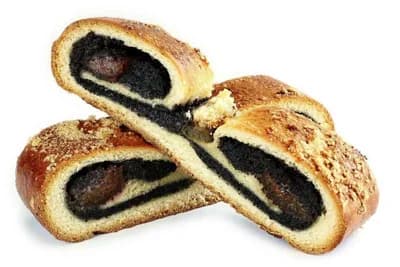 Pekárna Kabát Makový závin se švestkami