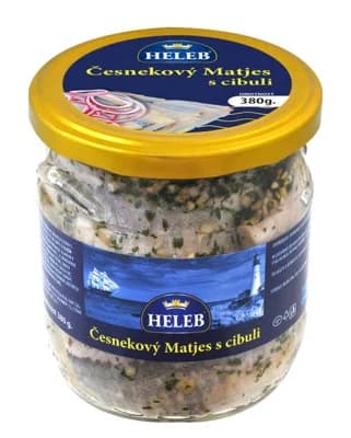 Heleb Česnekový Matjes s cibulí