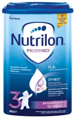 Nutrilon 3 Prosyneo™ H.A. batolecí mléko