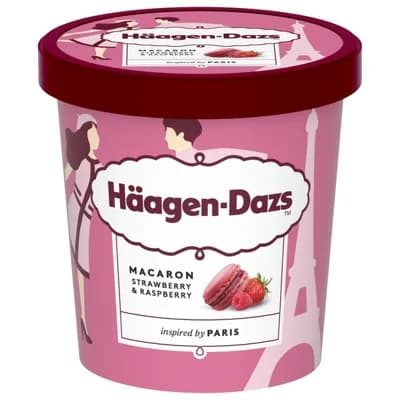 Häagen-Dazs Macaron & Strawberry and Raspberry