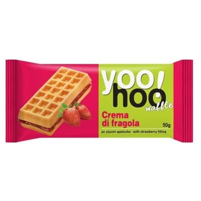 Yoo!hoo Vafle s jahodovou náplní 12 x