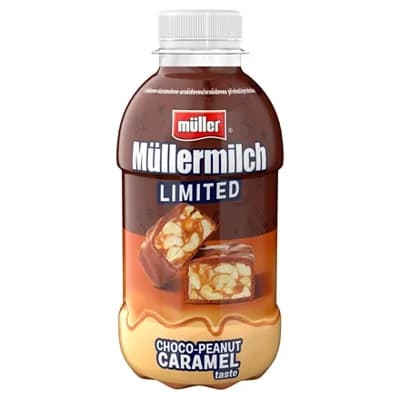 Müllermilch mléčný nápoj limitovaná edice chlaz.