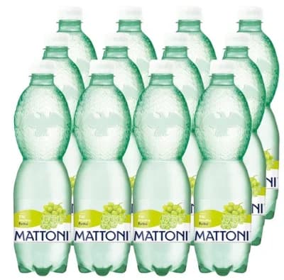 Mattoni minerální voda Bílé hrozny 12x500ml PET