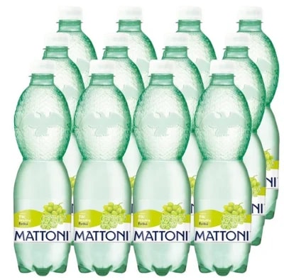 Mattoni minerální voda Bílé hrozny 12x500ml PET
