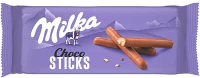 Milka sušenky Choco Sticks celomáčené, mléčná čokoláda