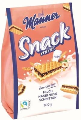 Manner Snack minis lískooříškové