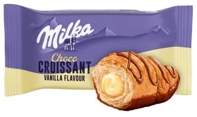 Milka Croissant s vanilkovou náplní