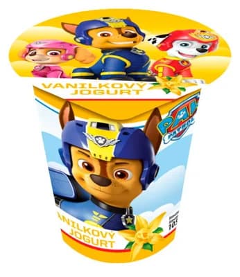 Olma Vanilkový jogurt Tlapková patrola