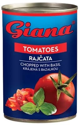 Giana Rajčata krájená s bazalkou